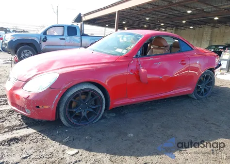 2004 Lexus Sc 430 from USA, damaged, VIN JTHFN48Y340053664